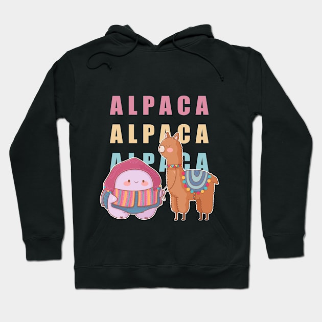 Lovely Alpaca Hoodie by Lani89